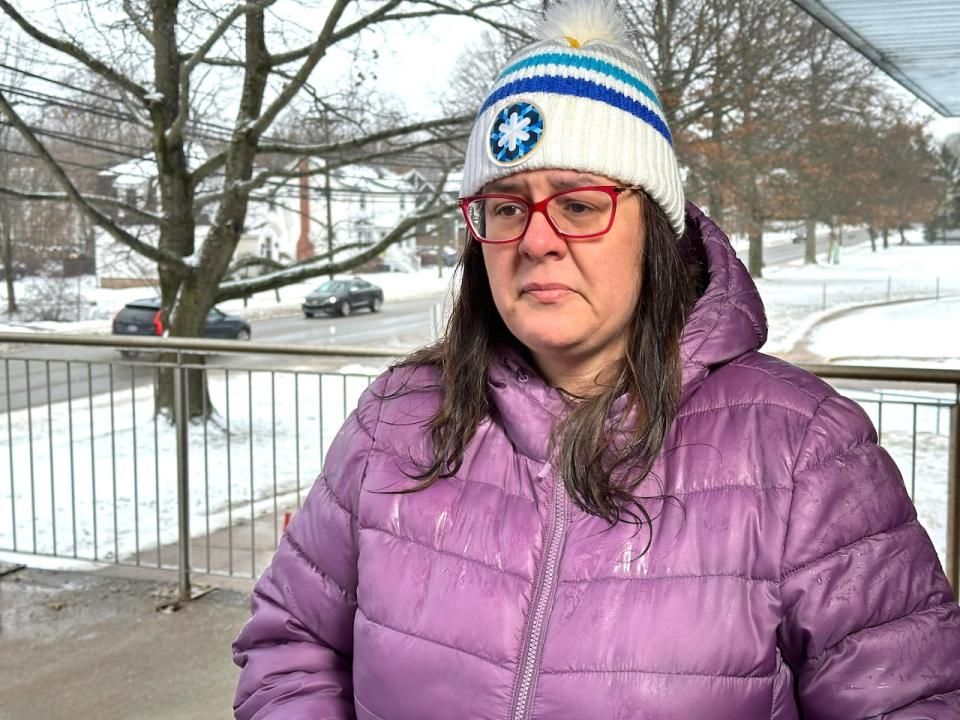 Dana Caulder-Boutilier said homeless people are hiding in the woods for fear of being moved on by police.