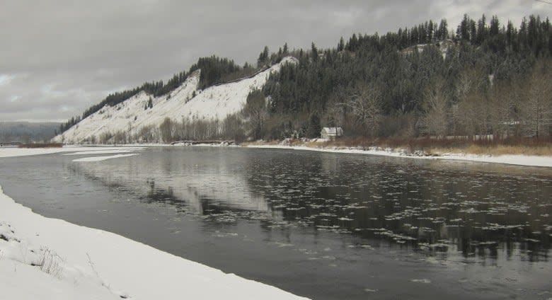 The Nechako River, in the heart of the nation's traditional territory, was severely affected when the Kenney dam was built in 1954 to power Rio Tinto's smelter in Kitimat.