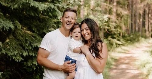 Preston Heinbigner is seen with his wife, Shayda, and the couple's son, Oslo. (GoFundMe - image credit)