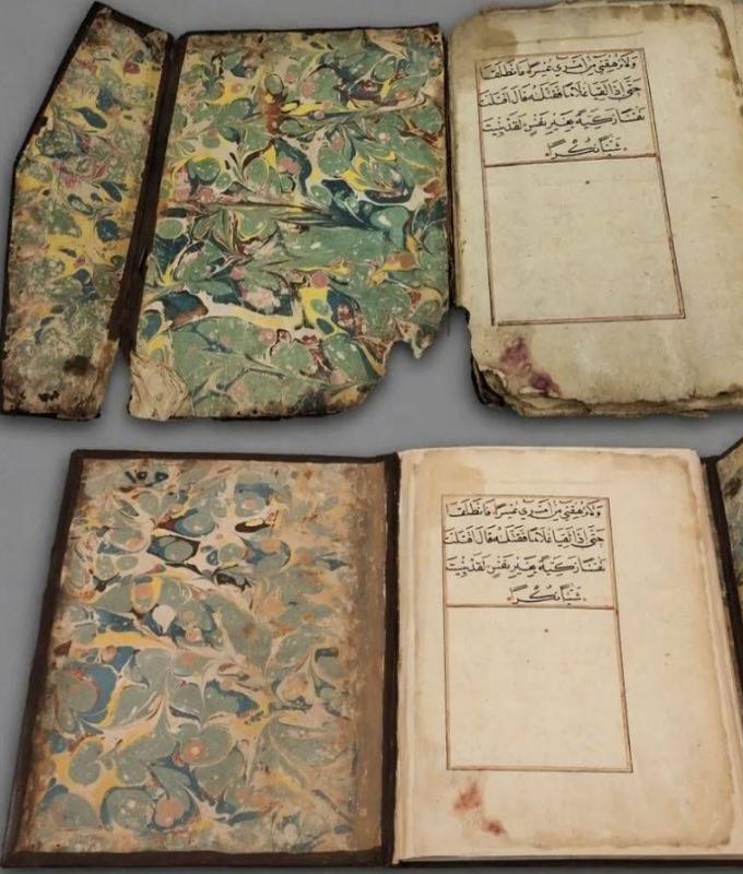 مصر:
      ترميم
      مصحف
      نادر
      احتفالاً
      بـ«يوم
      المخطوط
      العربي»