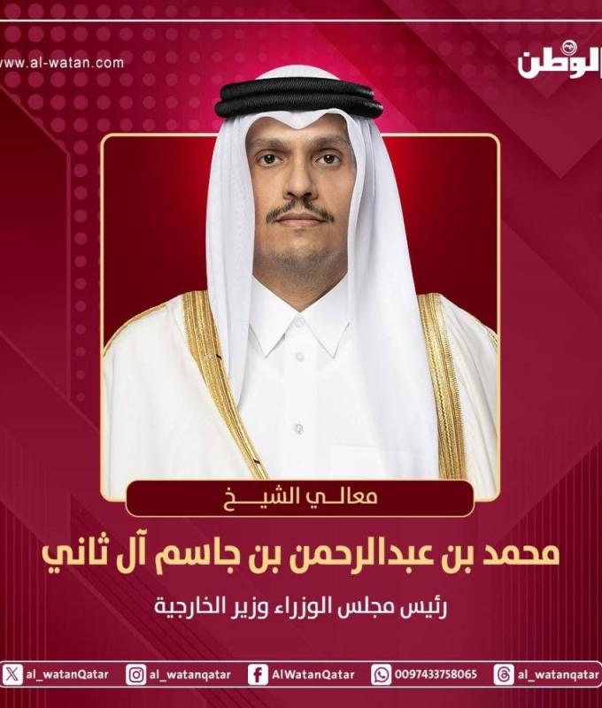 رئيس مجلس الوزراء وزير الخارجية يتلقى اتصالا هاتفيا من نائب رئيس الوزراء وزير الخارجية الأردني