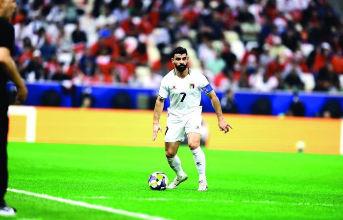 مونديال العرب.. مصعب البطاط نجم منتخب فلسطين يؤكد: أثبتنا أن الفوز على العنابي لم يكن صدفة