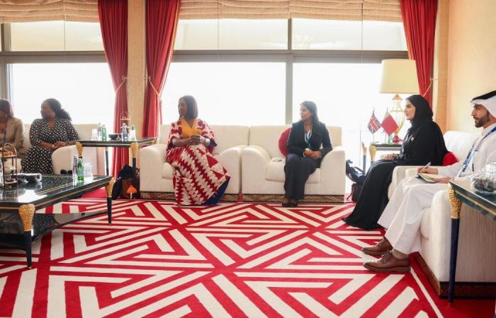 وزير الدولة للتعاون الدولي تجتمع مع وفدين من البرلمان البريطاني وحكومة جزيرة جيرسي