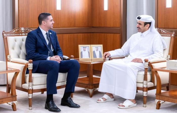  وزير الدولة لشؤون الطاقة يجتمع بنائب رئيس الوزراء وزير الخارجية والسياحة في جمهورية مالطا