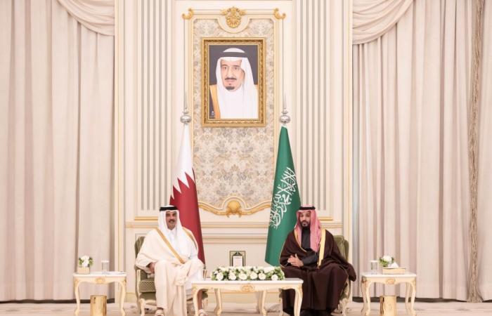 سمو الأمير يؤكد أن اجتماع المجلس التنسيقي القطري السعودي فرصة لاستعراض آفاق الشراكة الاستراتيجية