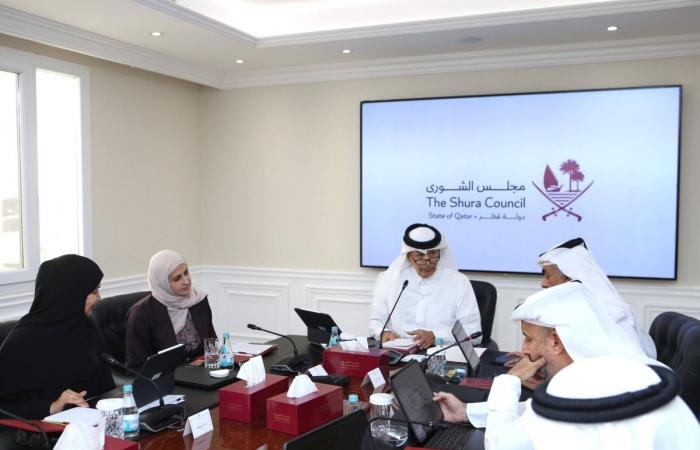 اجتماع لجنة الشؤون الاجتماعية والعمل والإسكان بمجلس الشورى