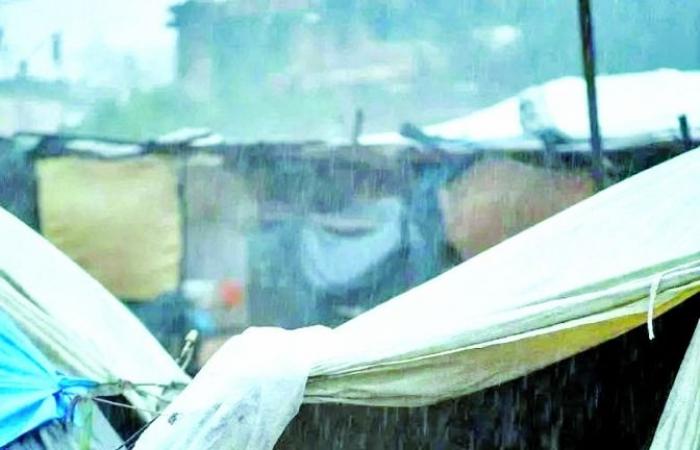 غزة تغرق مع دخول المنخفض الجوي