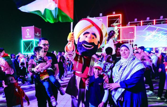 مناطق المشجعين تنبض بالحياة في مونديال العرب