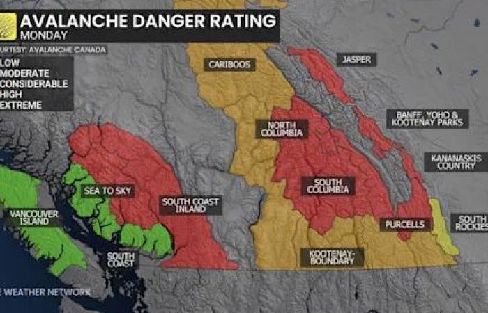 Flood
      and
      wind
      threat
      in
      B.C.
      with
      incoming
      pineapple
      express
