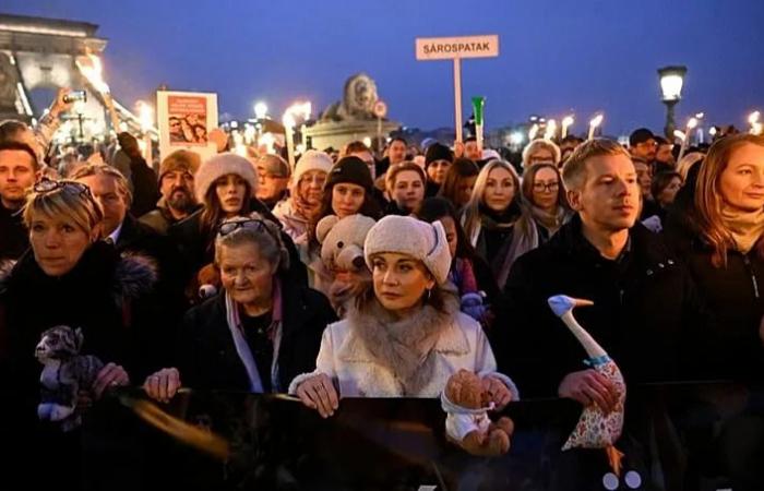 Tens
      of
      thousands
      protest
      in
      Budapest
      over
      alleged
      child
      abuse
      in
      Hungary's
      state-run
      institutions