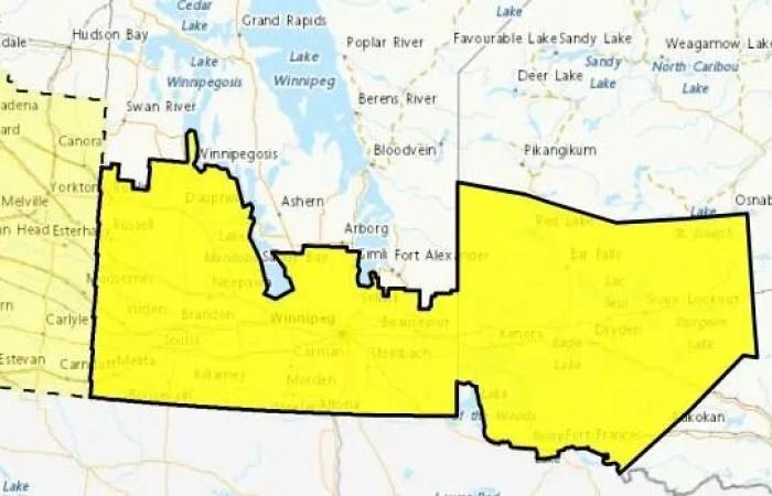 Southern
      Manitoba
      under
      flash
      freeze
      warning
      as
      temperatures
      forecast
      to
      drop