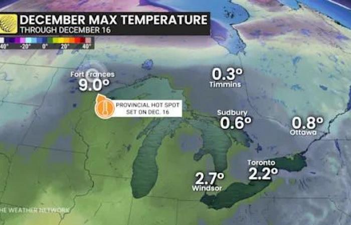 Southern
      Ontario
      faces
      a
      significant
      thaw,
      white
      Christmas
      hopes
      are
      at
      risk