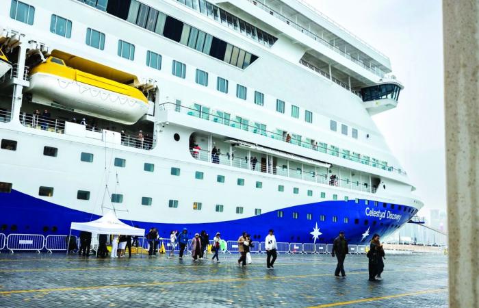 ميناء الدوحة يستقبل السفينة سيليستيال ديسكفري