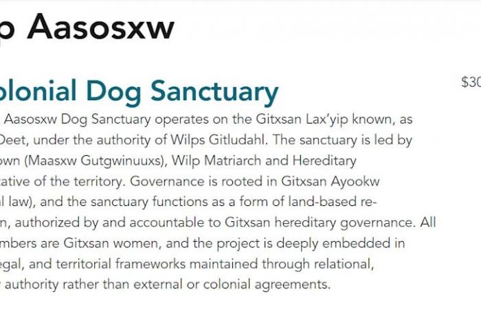 FIRST
      READING:
      Decolonization
      activists
      get
      $300,000
      to
      block
      pipelines
      with
      dogs