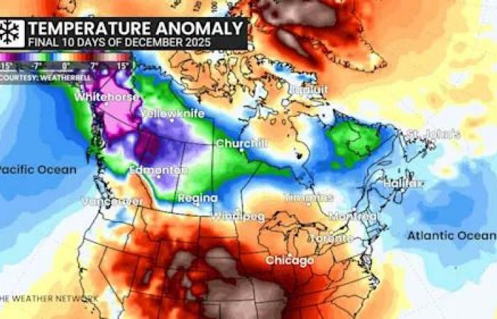 The
      polar
      vortex
      is
      on
      the
      move!
      Canada’s
      winter
      forecast
      update