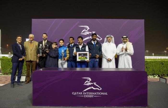 المهرة "بنت محاذر" تحرز كأس أوكس قطر للخيل المهجنة الأصيلة الإناث