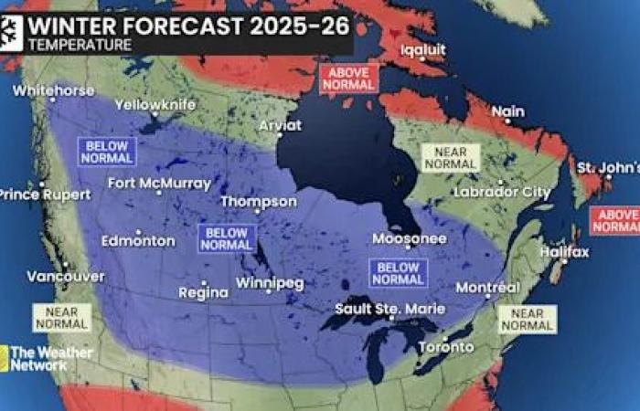 The
      polar
      vortex
      is
      on
      the
      move!
      Canada’s
      winter
      forecast
      update
