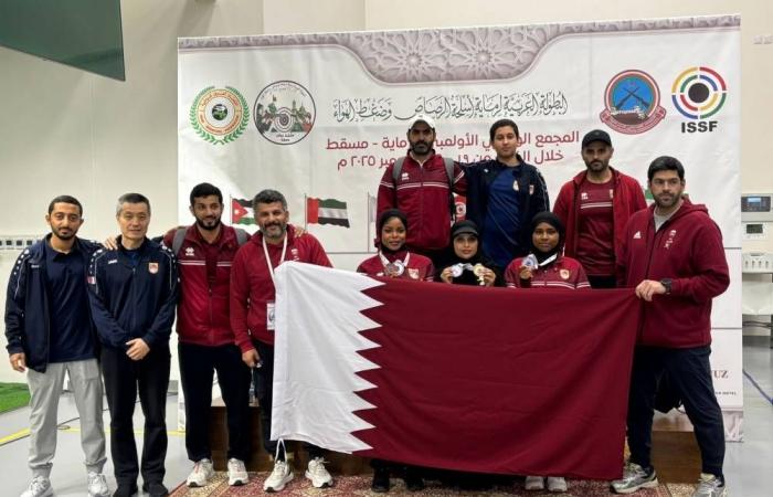 رماة الأدعم يرفعون رصيدهم بالبطولة العربية