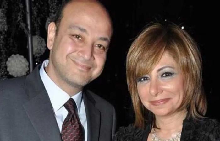 طلاق عمرو أديب ولميس الحديدي بعد 25 عاماً من الزواج
