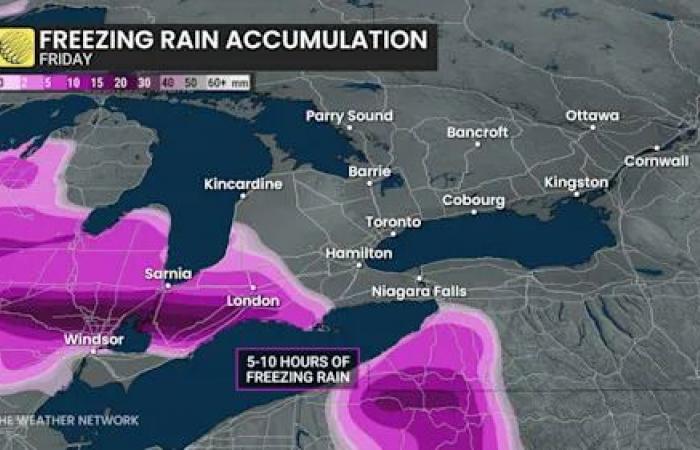 Boxing
      Day
      storm
      brings
      blowing
      snow
      and
      freezing
      rain
      to
      Ontario