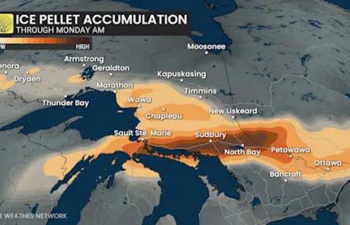 Rapidly
      strengthening
      winter
      storm
      takes
      aim
      at
      Ontario
      to
      end
      2025