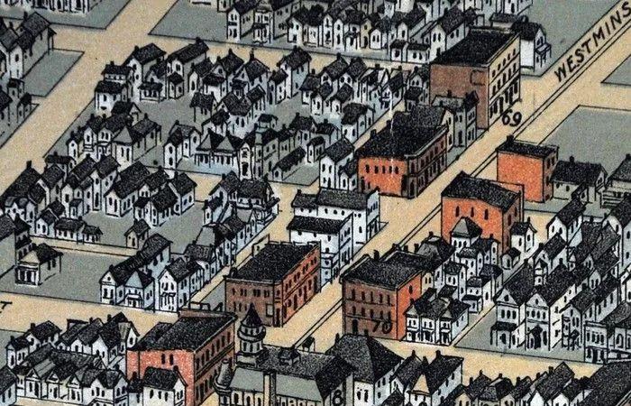 This
      Day
      in
      History,
      1898:
      A
      bird's
      eye
      view
      of
      early
      Vancouver,
      in
      colour