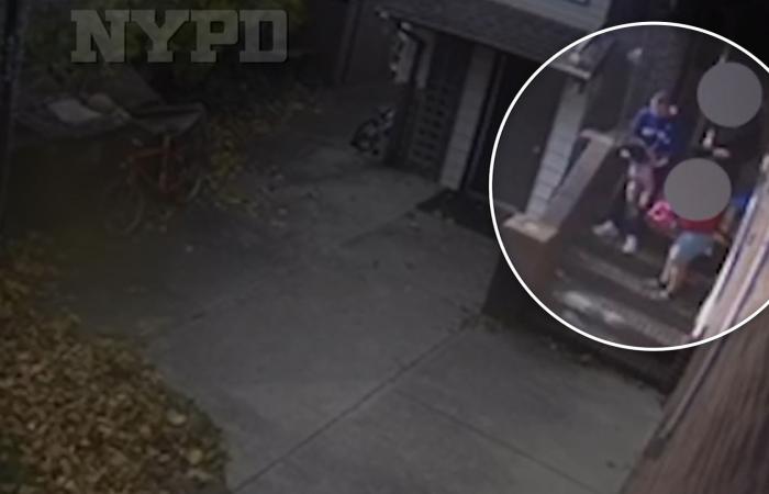 لحظات درامية لشرطي أمريكي ينقذ رضيعة هامدة بين ذراعي والدتها إثر اختناقها