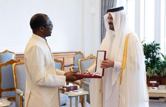 نائب الأمير يمنح سفير غامبيا وسام الوجبة