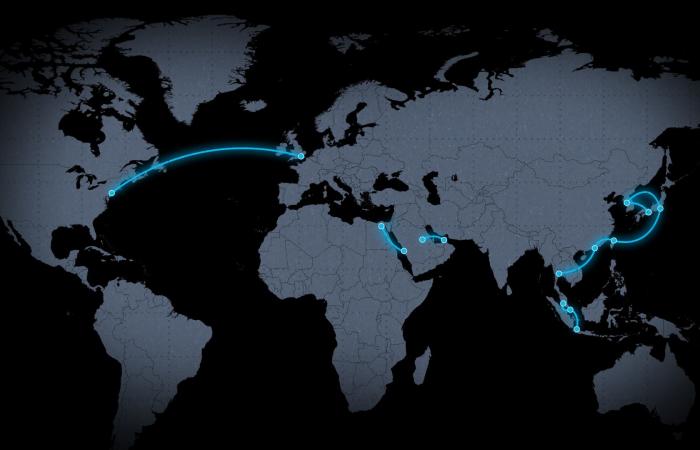 أكثر مسارات الطيران ازدحامًا في العالم للعام 2025