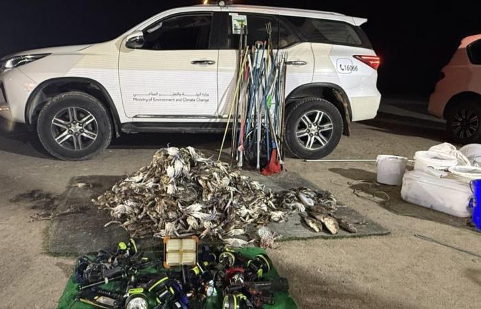 وزارة البيئة تضبط 15 مخالفاً بمحمية "الذخيرة" واتخاذ الإجراءات القانونية ضدهم