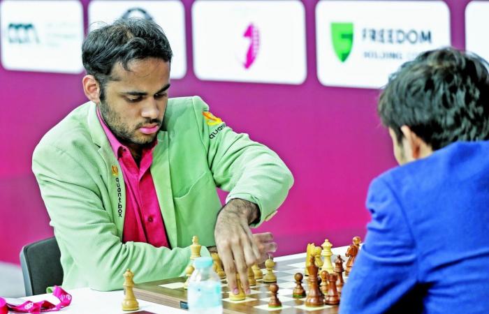 الهندي إريغيسي صعد لصدارة الخاطف بمونديال الشطرنج