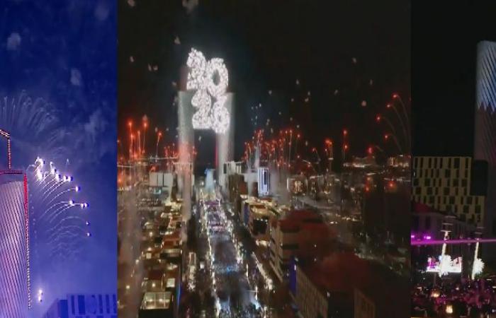 درب لوسيل يضيء سماء الدوحة بأضخم عرض للألعاب