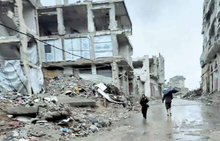 شمال غزة منطقة منكوبة