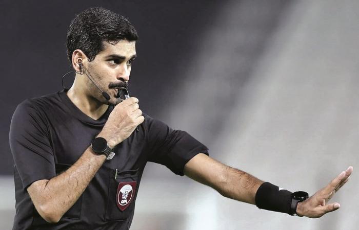 محمد المزيد يحصل على الشارة الدولية