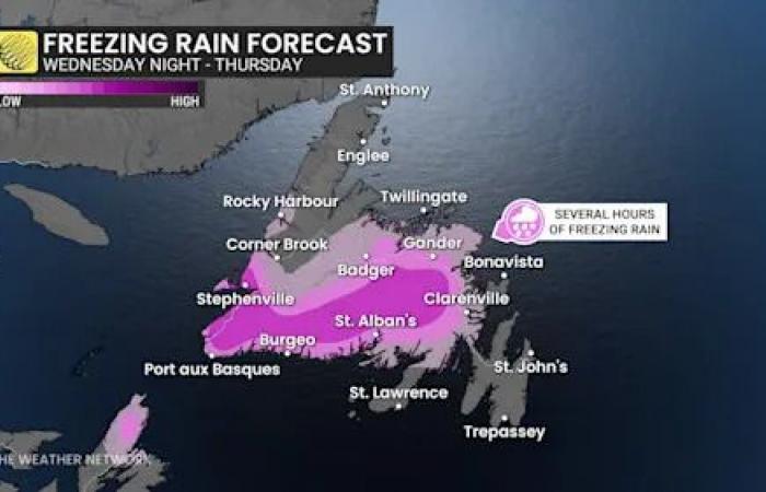 Classic
      low
      targets
      Atlantic
      Canada
      with
      wintry
      precipitation
      buffet