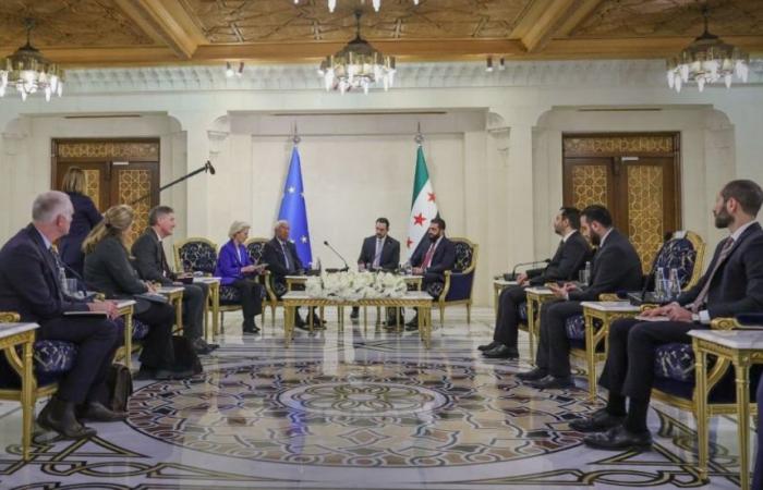الرئيس السوري يبحث مع وفد الاتحاد الأوروبي سبل تطوير علاقات التعاون