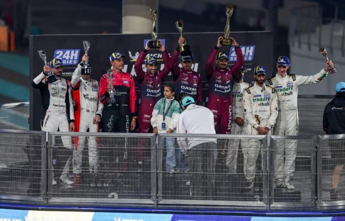 فريق الاتحاد القطري للسيارات يحقق فوزاً مزدوجاً في سباق 6 ساعات أبوظبي