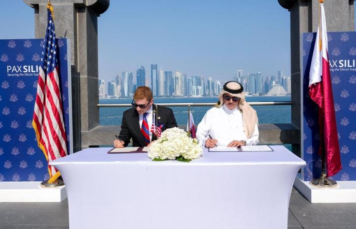 قطر والولايات المتحدة توقعان إعلان "باكس سيليكا" لتعزيز التعاون في التكنولوجيا المتقدمة