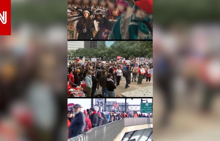 متابعة: تخطيط لأكثر من 1000 مظاهرة في أمريكا.. واعتقالات تطال الاحتجاجات المناهضة لإدارة الهجرة