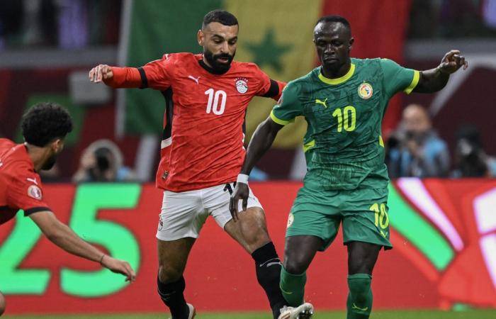 تصرف "لافت" من ماني مع محمد صلاح بعد فوز السنغال على مصر