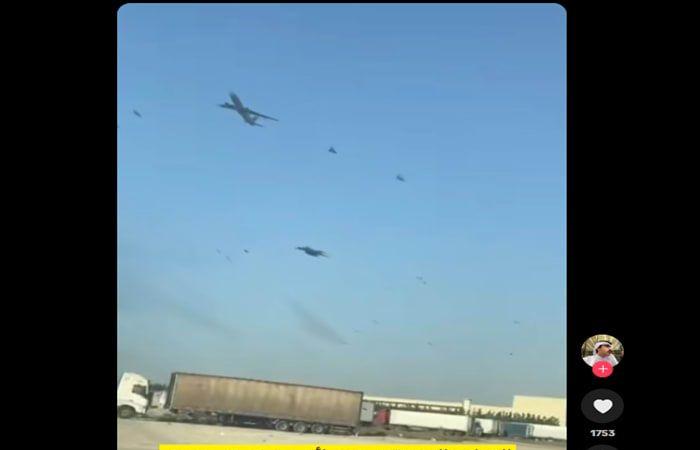 فيديو متداول لـ"تحليق طائرات أمريكية فوق الكويت والبصرة".. ما حقيقته؟