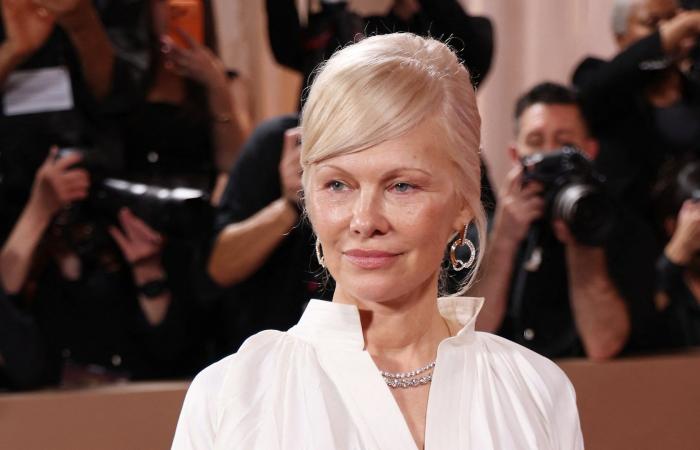 باميلا أندرسون شعرت بـ"الضيق الشديد" لجلوسها قرب سيث روغن في حفل غولدن غلوب