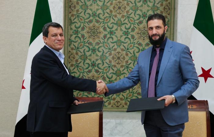 سوريا: أحمد الشرع يعلن التوصل إلى اتفاق مع الأكراد.. ما بنوده؟