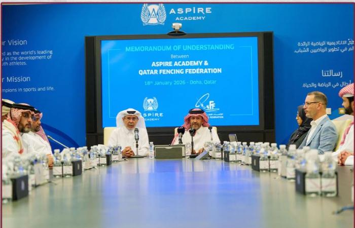 الكشف عن تفاصيل بطولة الجائزة الكبرى للمبارزة "الدوحة 2026"