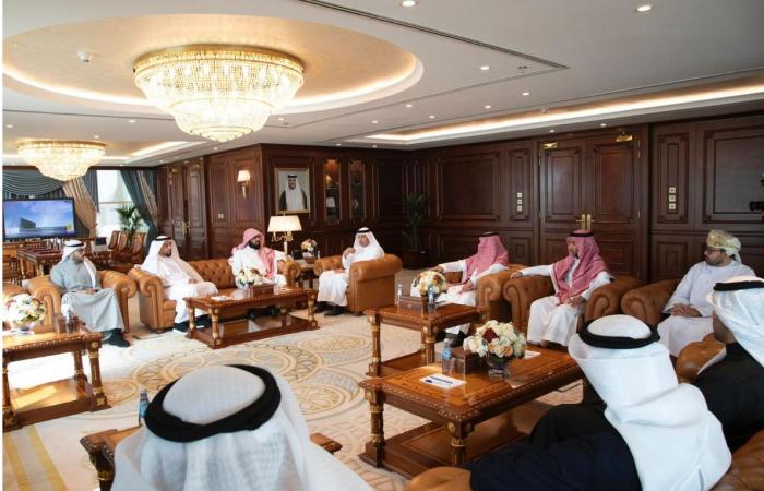 النائب العام يجتمع مع عدد من أعضاء النيابات العامة والادعاء العام بدول مجلس التعاون