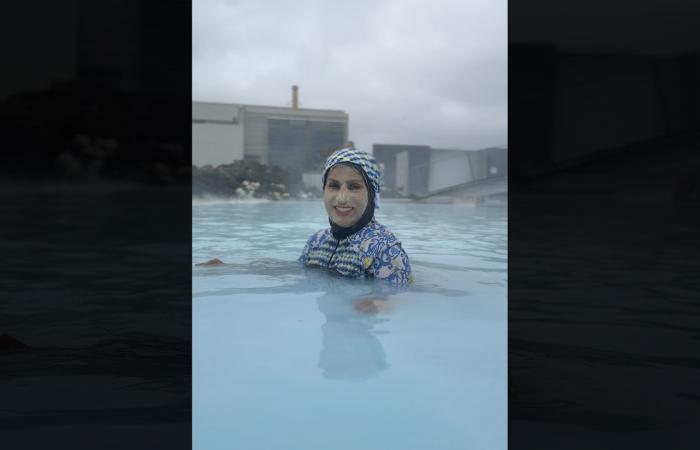 "الجاكوزي العملاق".. كويتية تستكشف "ساونا طبيعية" وسط صقيع آيسلندا