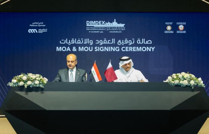 نائب رئيس مجلس الوزراء ووزير الدولة لشؤون الدفاع يلتقي وزير الدفاع العراقي