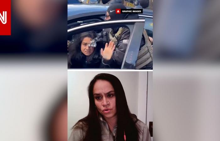 متابعة: امرأة سحبها عناصر الهجرة من سيارتها تروي ما حدث لـCNN
