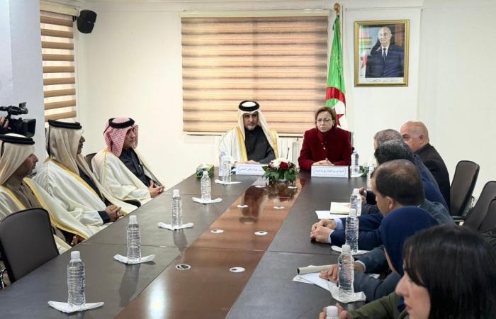 وزير البيئة والتغير المناخي يجتمع مع وزيرة البيئة وجودة الحياة الجزائرية