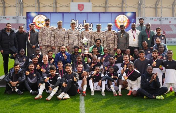 اختتام منافسات بطولة كأس الاتحاد الرياضي العسكري لكرة القدم